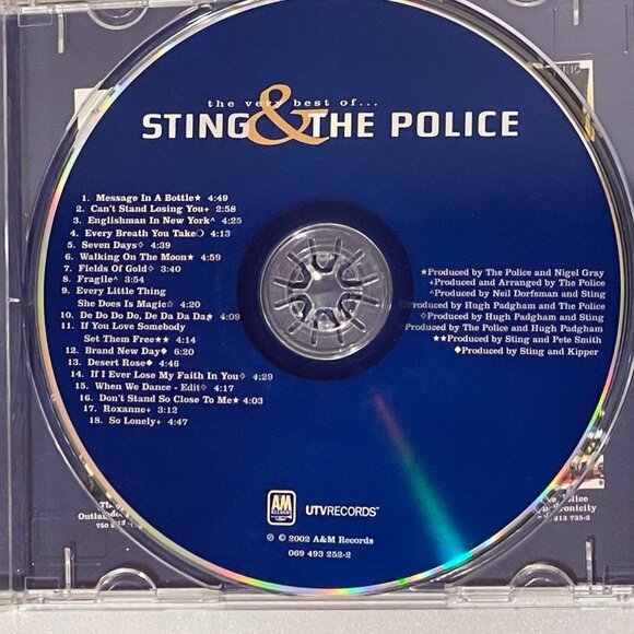 Set of 4 Greatest Hits CDs: Bruce Springsteen, Jim Croce, Jimmy Buffet, & Police - Picture 10 of 16